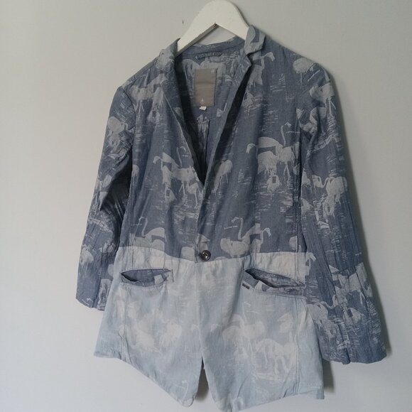 G-Star Raw ~ Cotton Print Blazer - Picture 2 of 14